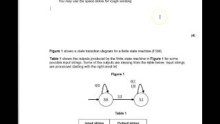Yr1 Computer Science - Mock Exam Question 1