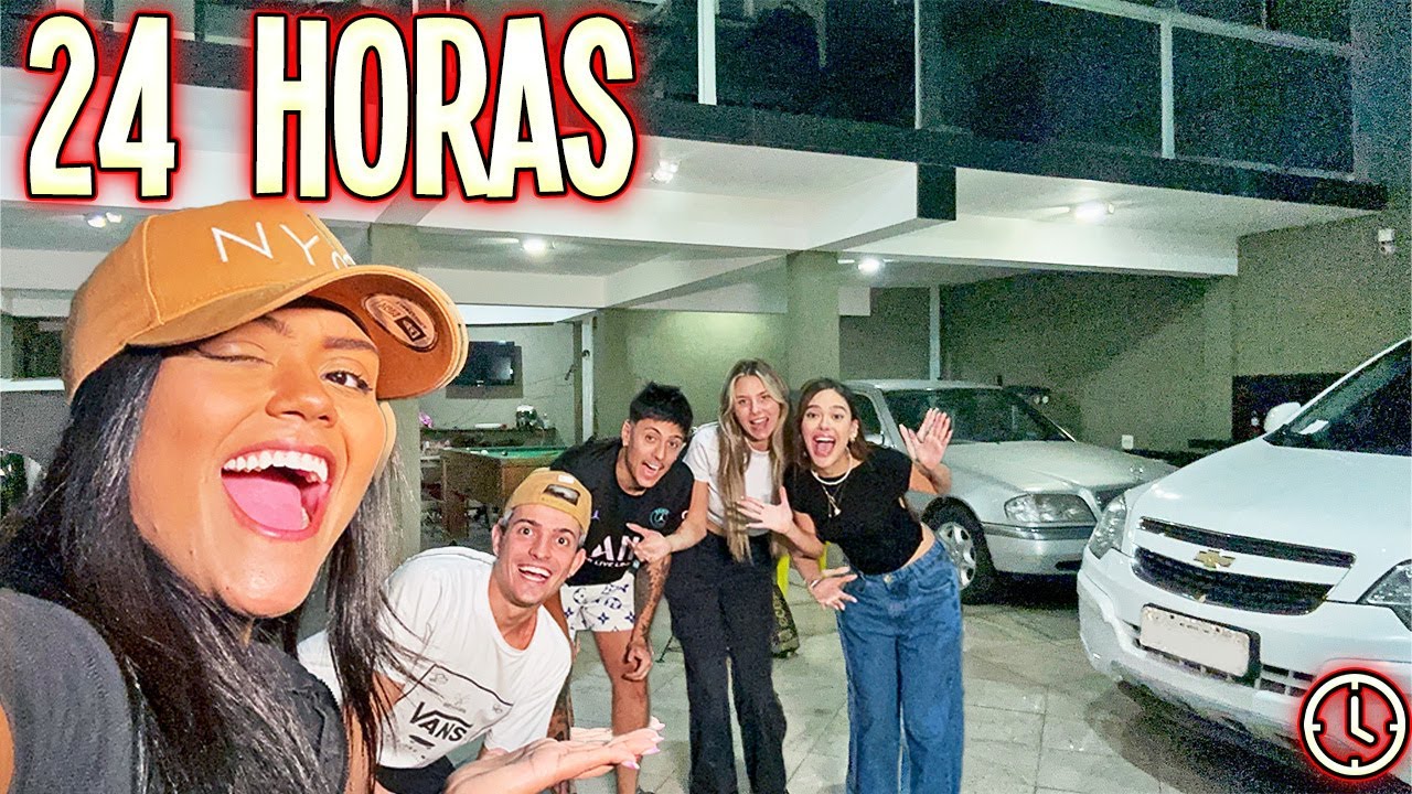 24 HORAS NA LOJA DE CARROS !!!