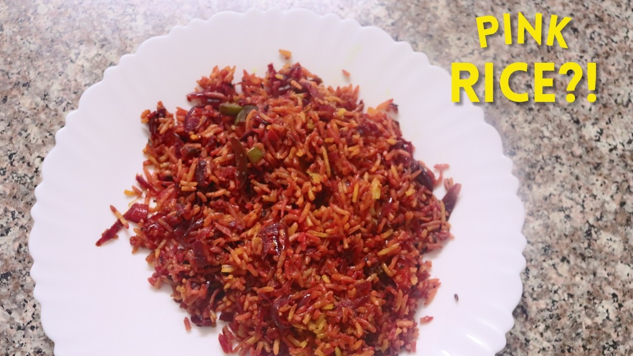 Healthy Beetroot Rice Recipe | Easy Pink Rice for the Whole Family ...