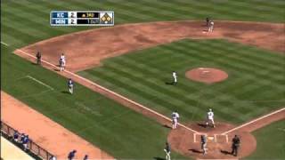 2010/04/18 Butler's RBI single