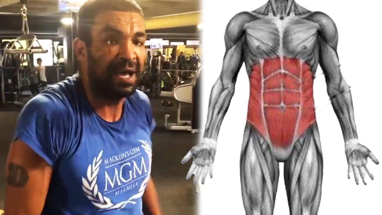Marvin Herbert Gym Workout - Core session to separate the boys from the men - Nothing But the Truth