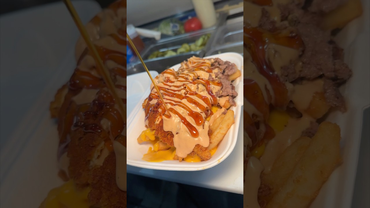 The all-new SMASH HOT HONEY CHICKEN FRIES from Buns n Shakes in New Brunswick, NJ! 🤤  