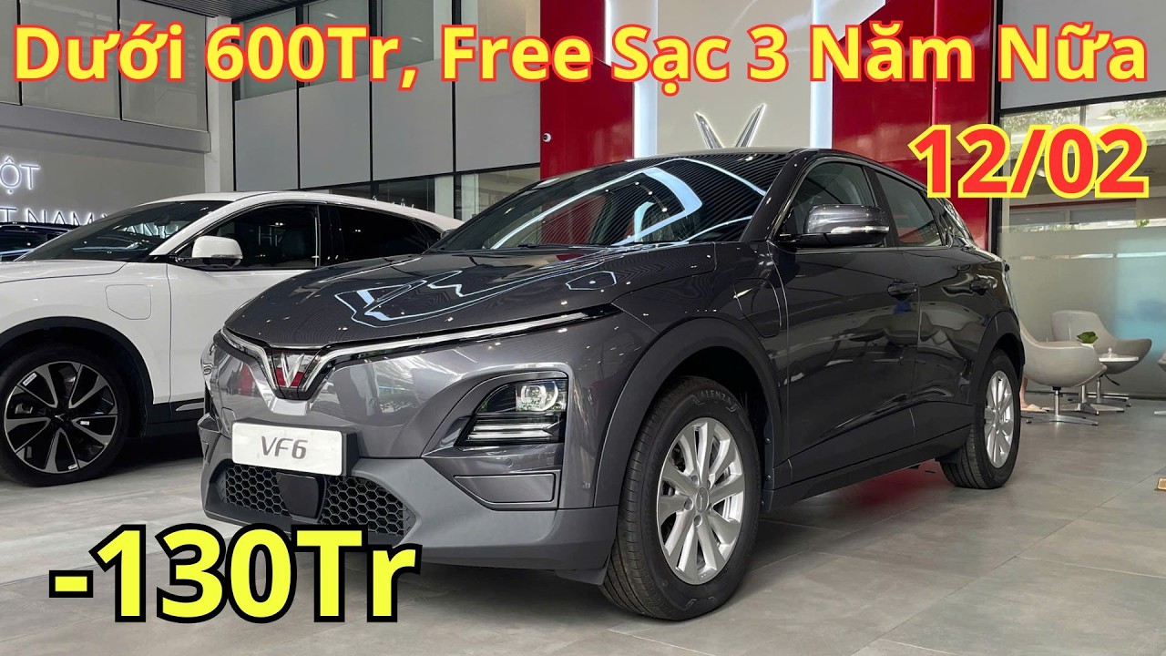 ✅Giá Khuyến Mại Vinfast VF6 Giữa Tháng 2. Xả Mạnh Dưới 600Tr, Free Sạc 3 Năm Nữa  | Xegiatot24h