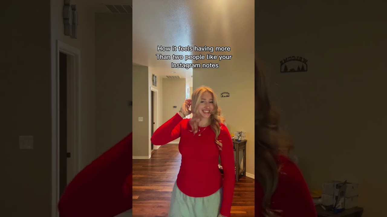 How it feels having more than two people like your Instagram notes￼😭😂