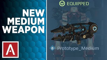 War Robots Test Server [2.9] - NEW Medium Lightning Gun w/ gameplay