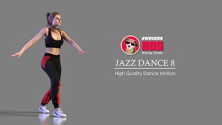 Jazz Dance 8 iClone MoCap Motion Demo