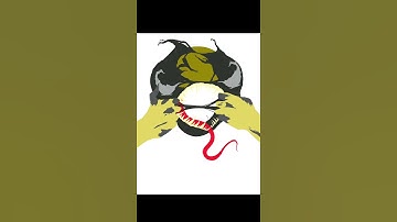 Drawing Reverse Flash Venomized on Procreate! #timelapse #shorts #dc #marvel