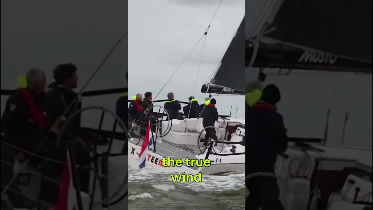 ⁣'Going upwind into some real choppy stuff' #sailinglife #sailingvessel #sailingvibes #sailingpassion