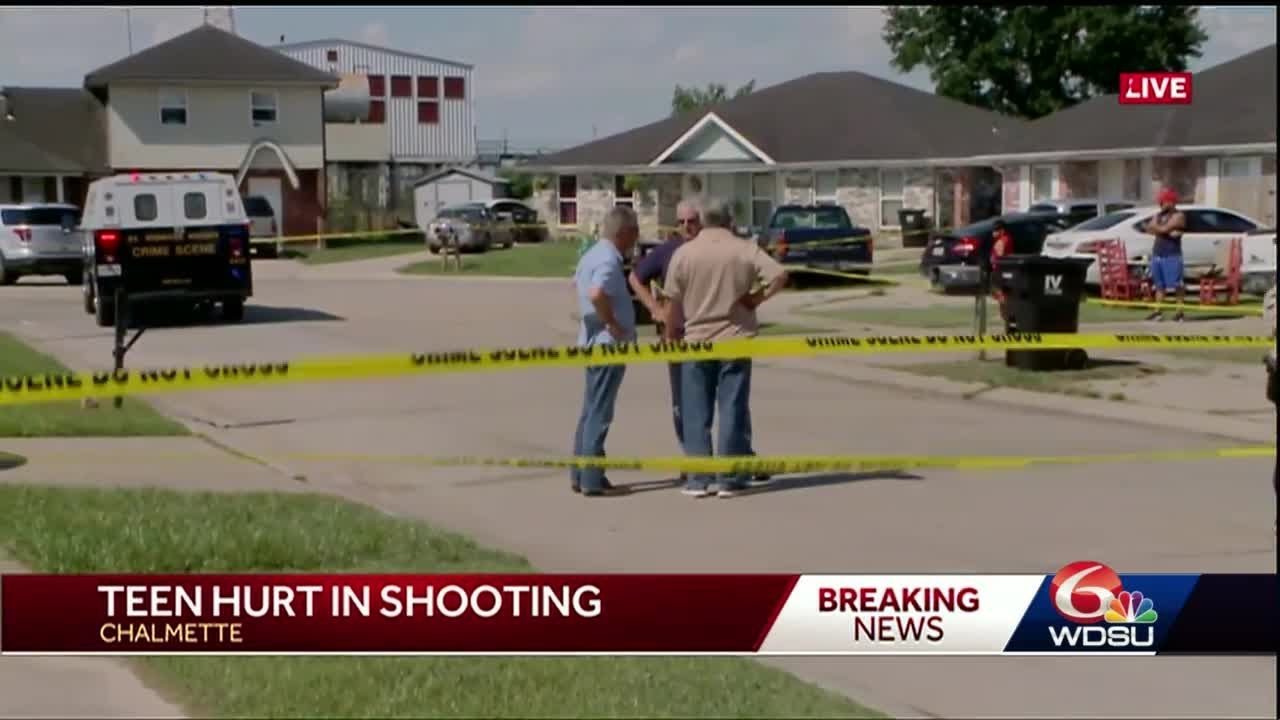 Chalmette teen injured in shooting YouTube