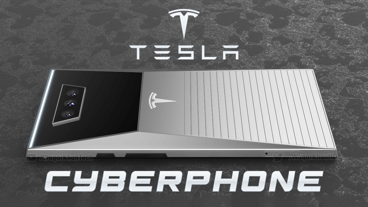 Tesla CyberPhone First Look & Introduction! YouTube