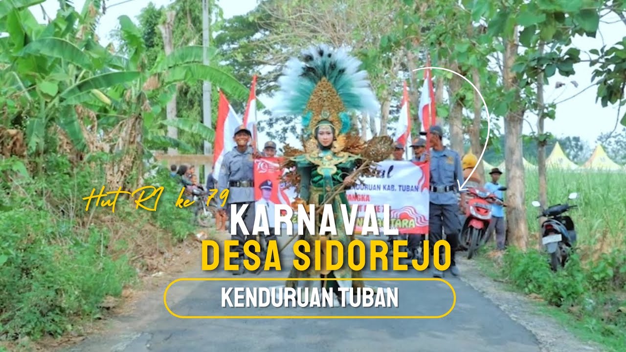 Karnaval Desa Sidorejo Kenduruan Tuban