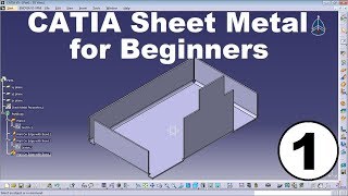 CATIA Sheet Metal Tutorial for Beginners