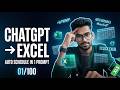 This Prompt Builds Your Excel Schedule Instantly