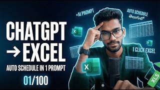This Prompt Builds Your Excel Schedule Instantly