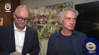 Teknik Direktörümüz Jose Mourinho’dan FBTV’ye özel açıklamalar
