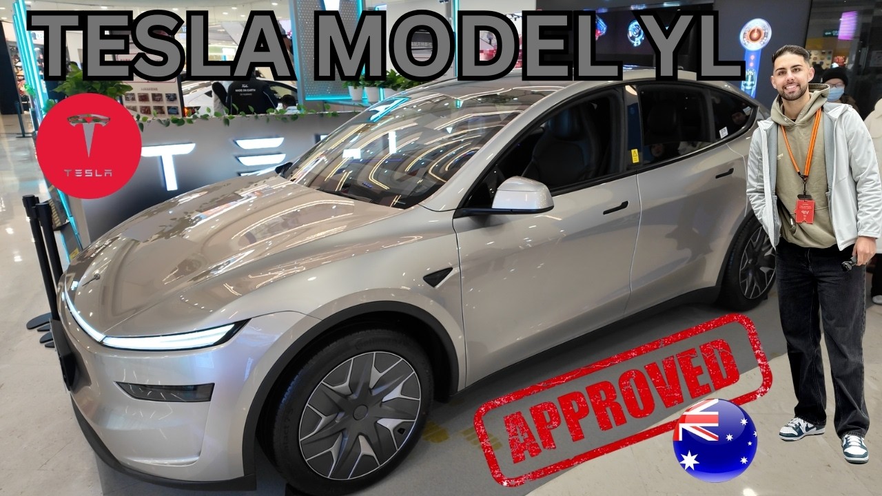 Tesla Model YL First Quick Look + Approved for Australia!
