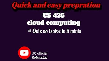 CS435 quiz 1 answers 100% Accurate solution