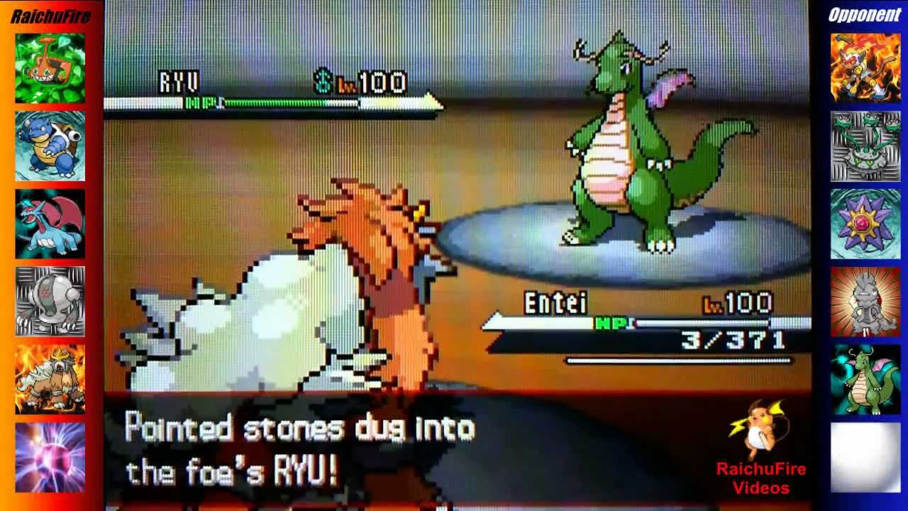 RaichuFire Vs. thedarkabsol18 - Pokemon Black & White Wi-Fi Battle