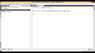Writing a HTTP server in Node.js