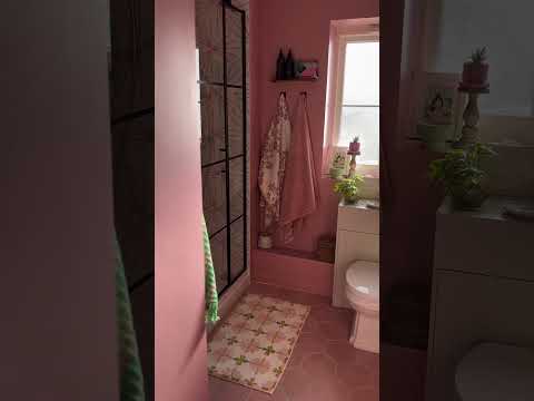 Mirage Pink Plain Hexagon Tile - 198x228mm video