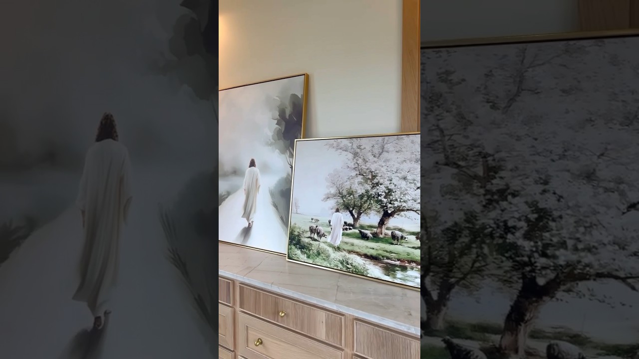 The perfect calming green colors! 