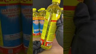 Kit 12 Clarificante Genfloc Genco 1 Litro #cuidadoscomapiscina #agualimpa #water #genco #yellow