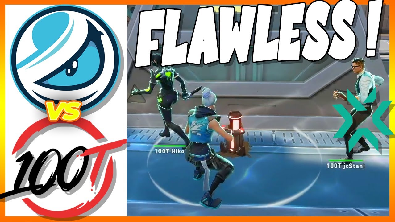 FLAWLESS! LG vs 100T HIGHLIGHTS - VCT NA Challengers
