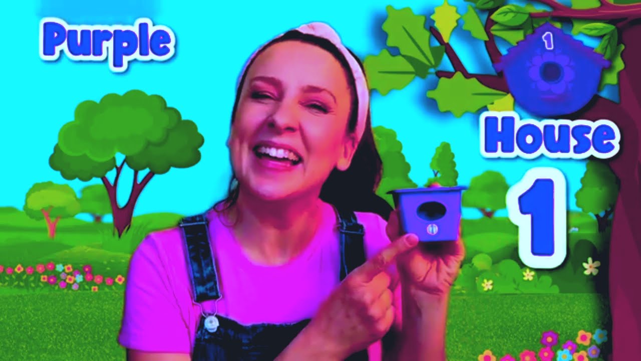 🏠💜🎶 Purple House with # One!! SpartaPitch  | Ms. Rachel | Effects After Edits 