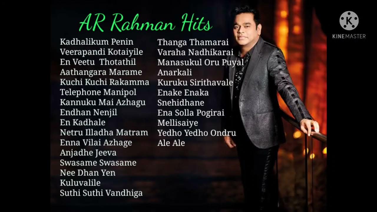 Ar Rahman Hits Tamil Songs Free Download Isaipuyal A R Rahman Hits | Super Hit Melodies | AR Rahman Melody's