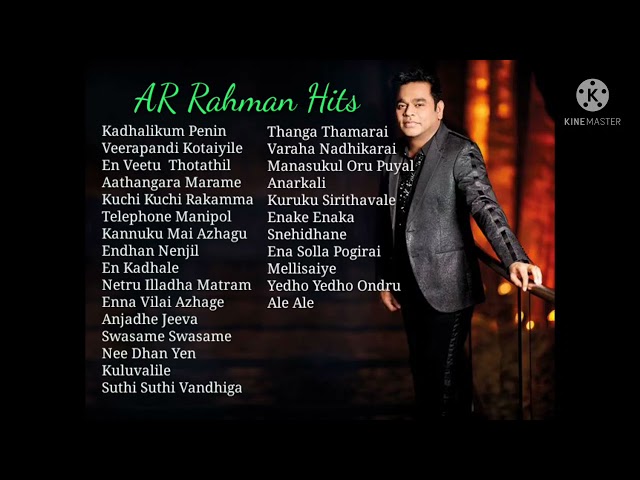 Isaipuyal A R Rahman Hits | Super Hit Melodies | AR Rahman Melody's |Tamil songs | 90's Hits | NM class=
