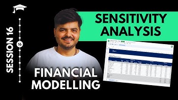 Sensitivity Analysis | Learn Financial Modeling | Step by Step| Session 16
