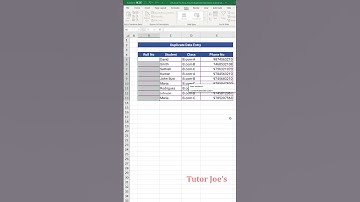 Mastering Custom Data Validation in Excel | Tutor Joes