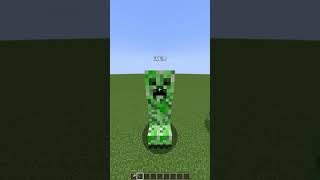 DIFFERENT LEVEL OF CREEPER IN MINECRAFT| DIFFERENT CREEPER BLAST| #minecraft #gaming #shorts #viral
