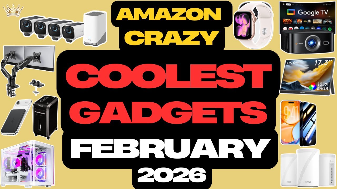 24 Crazy Deals Coolest Amazon Gadgets You’ve Never Seen Before February 2026 | HTD Finds