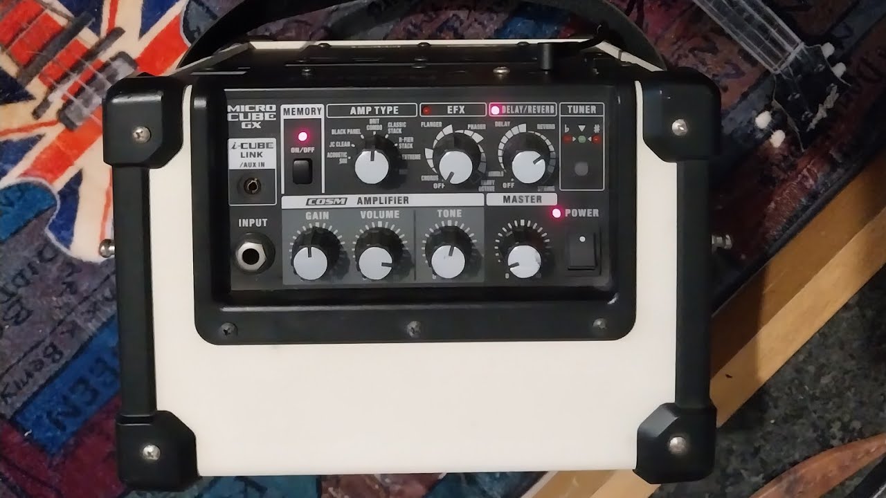 Unboxing the Roland Micro Cube GX