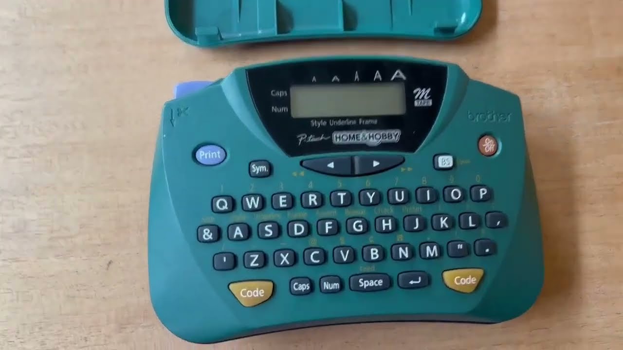 Brother PT 65 P touch Home and Hobby Labeler with LCD Screen Review