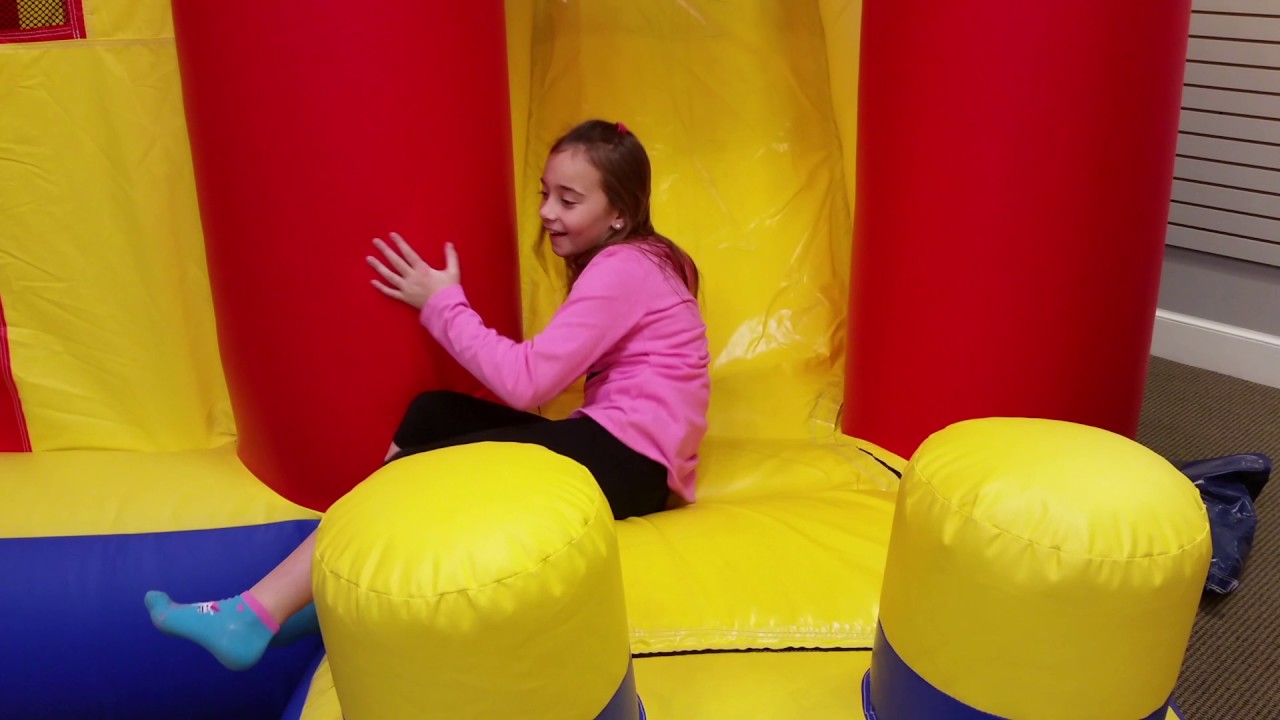 Best day every at the mall at the bounce house YouTube