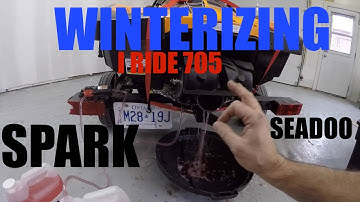 #73 winterizing a seadoo spark