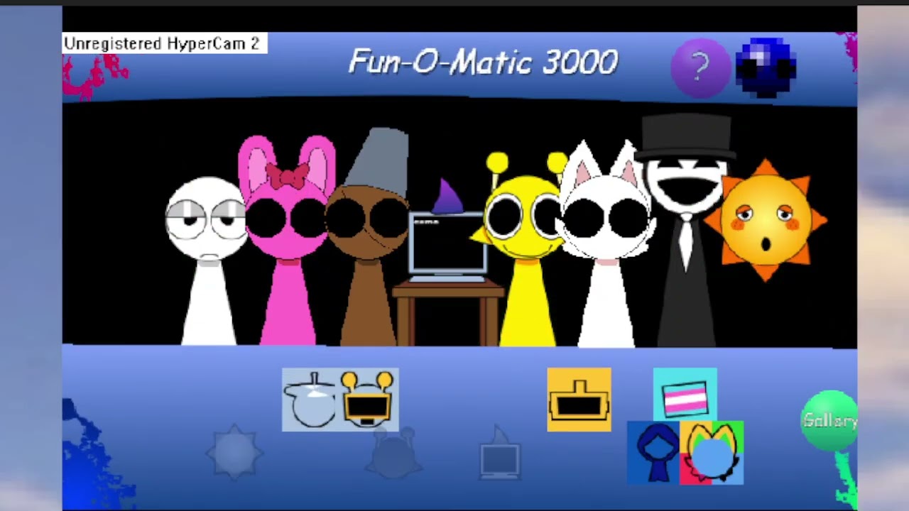 Black Eyed - Sprunki Simon's Realm Retake