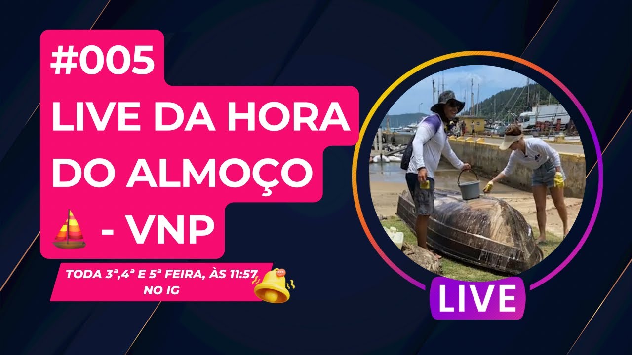 ⁣#005 LIVE DA HORA DO ALMOÇO 🥗