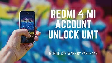 mi redmi 4 mi account remove umt \ xiaomi redmi 4/4x frp umt