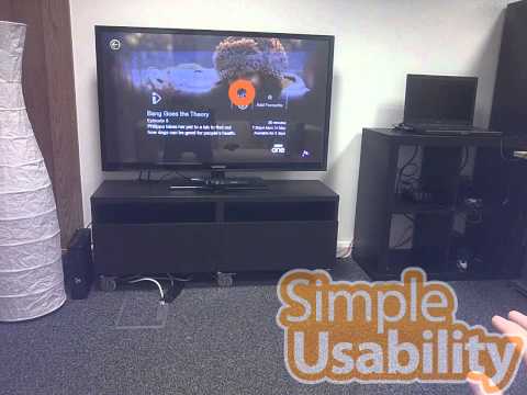Eye Tracking Kinect interface on xbox iplayer