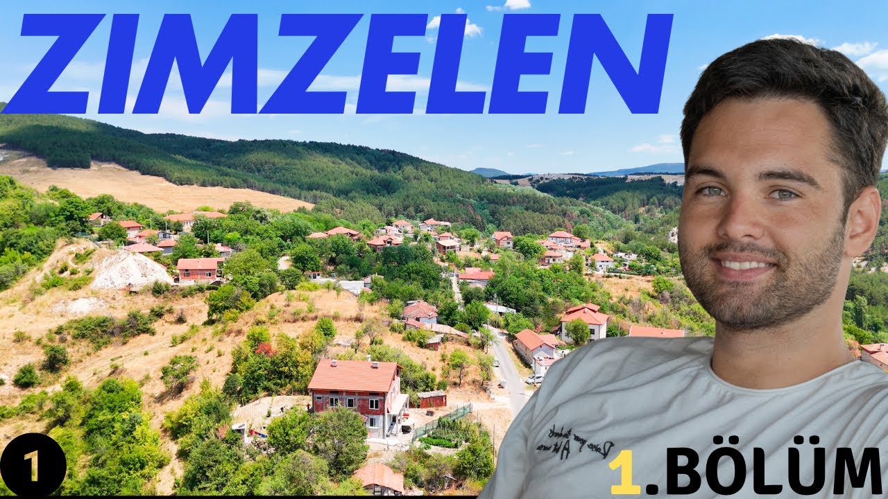 Zimzelen Köyünde Sıcakta Muhabbet, Drone ve Eski Okulun Hikayesi | Bulgaristan Vlogu