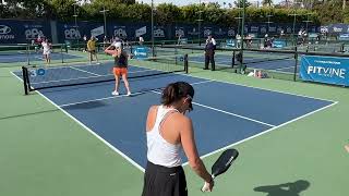 Irina Tereschenko & Meghan Sheehan-Dizon VS Brooke Buckner & Emily Ackerman Womens Pickleball PPA