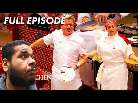 Hell's Kitchen Season 15 - Ep. 4 | Duck Dish Challenge Ruffles Feathers | Full Episode | Lay Reacts