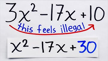 A Forbidden Jutsu for Quadratic Equations