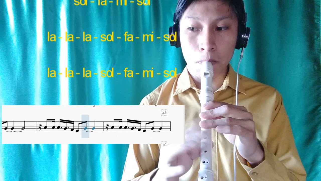 El Señor es mi Rey/Levántate notas en flauta - YouTube