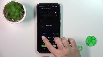 How to Apply PIN Protection on SIM Card in UleFone Armor 17 Pro - Lock SIM Card