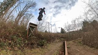 EUC trail ride, jumps and drops