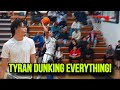 Tyran Stokes Was Dunking Everything In His First Home Game!
